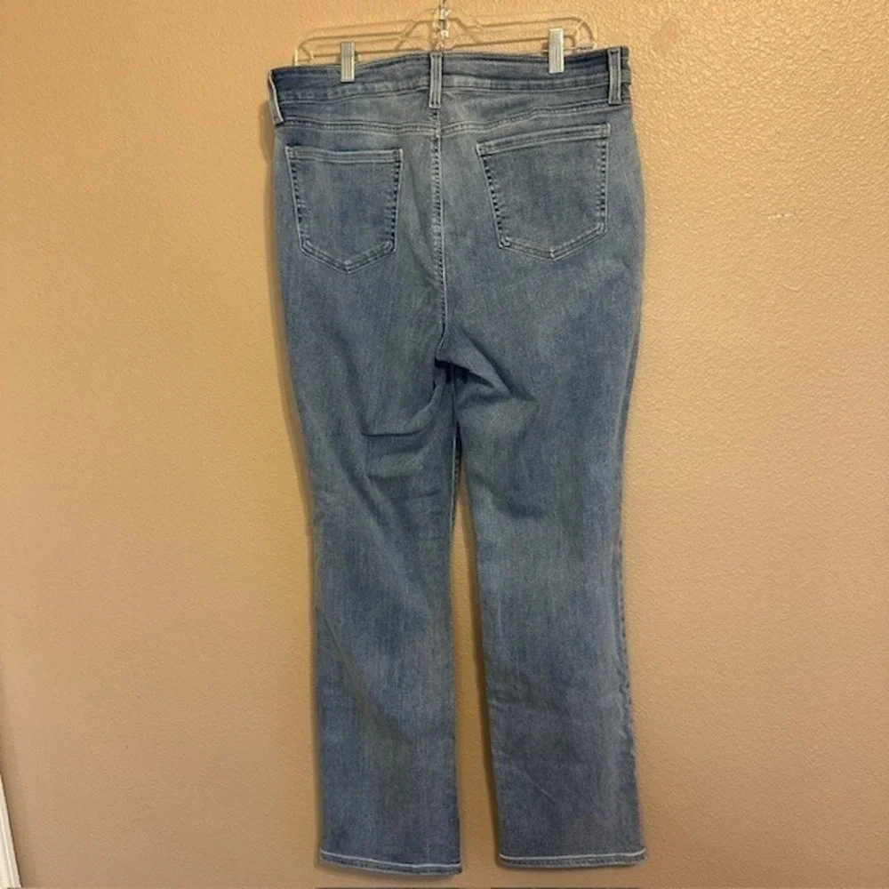 NYDJ Women's Marilyn Straight Leg Lift Tuck Stretch‎ Jeans Size 14